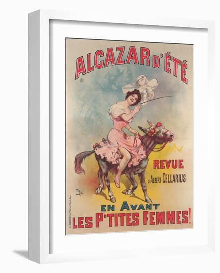 Alcazar D'Ete Poster-Candido Aragonez de Faria-Framed Giclee Print