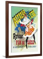 Alcazar d'Ete: Revue Fin de Siecle-Jules Chéret-Framed Art Print