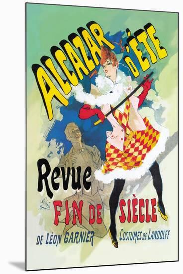 Alcazar d'Ete: Revue Fin de Siecle-Jules Chéret-Mounted Art Print