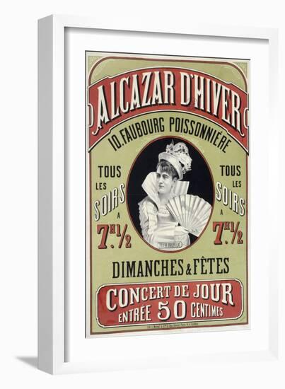 Alcazar D'Hiver-Charles Levy-Framed Giclee Print