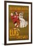 Alcazar Dete: Les Elks, Createurs du Cake Walk-null-Framed Art Print