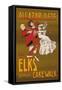 Alcazar Dete: Les Elks, Createurs du Cake Walk-null-Framed Stretched Canvas