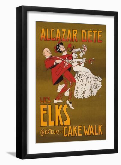 Alcazar Dete: Les Elks, Createurs du Cake Walk-null-Framed Art Print