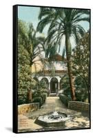 Alcazar Gardens, Seville, Spain-null-Framed Stretched Canvas