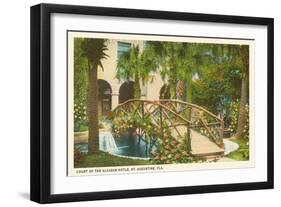 Alcazar Hotel, St. Augustine, Florida-null-Framed Art Print