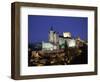 Alcazar, Night View, Segovia, Castilla Y Leon, Spain-Steve Vidler-Framed Photographic Print