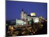 Alcazar, Night View, Segovia, Castilla Y Leon, Spain-Steve Vidler-Mounted Photographic Print