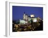 Alcazar, Night View, Segovia, Castilla Y Leon, Spain-Steve Vidler-Framed Photographic Print