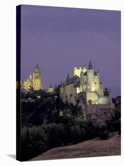 Alcazar, Segovia, Spain-David Barnes-Stretched Canvas