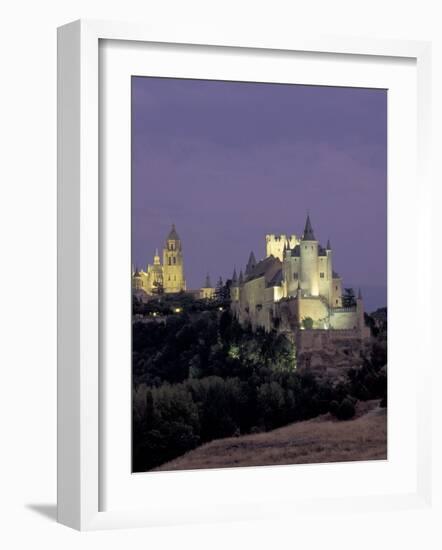 Alcazar, Segovia, Spain-David Barnes-Framed Photographic Print