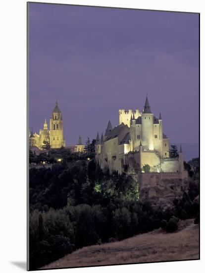 Alcazar, Segovia, Spain-David Barnes-Mounted Photographic Print