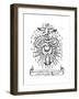 Alchemical Symbolism, 1652-null-Framed Giclee Print