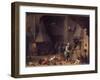 Alchemist In Hi Workshop-David Teniers-Framed Art Print