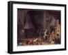 Alchemist In Hi Workshop-David Teniers-Framed Art Print