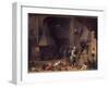 Alchemist In Hi Workshop-David Teniers-Framed Art Print