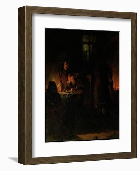 Alchemist Searching For the Philisopher's Stone, 1848-Jean Hegesippe Vetter-Framed Giclee Print