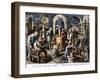 Alchemy: Laboratory-Joan Galle-Framed Giclee Print