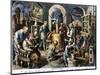 Alchemy: Laboratory-Joan Galle-Mounted Giclee Print