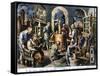 Alchemy: Laboratory-Joan Galle-Framed Stretched Canvas