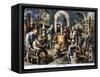 Alchemy: Laboratory-Joan Galle-Framed Stretched Canvas