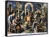 Alchemy: Laboratory-Joan Galle-Framed Stretched Canvas