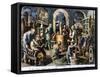 Alchemy: Laboratory-Joan Galle-Framed Stretched Canvas