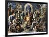 Alchemy: Laboratory-Joan Galle-Framed Giclee Print