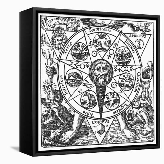 Alchemy-Science, Industry and Business Library-Framed Stretched Canvas