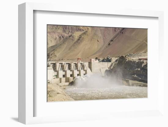 Alchi, the Dam along Indus River-Guido Cozzi-Framed Photographic Print