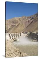 Alchi, the Dam along Indus River-Guido Cozzi-Stretched Canvas