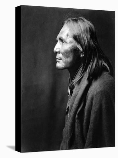 Alchise, Apache Indian-Edward S^ Curtis-Stretched Canvas