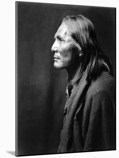 Alchise, Apache Indian-Edward S^ Curtis-Mounted Photo