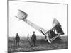 Alcock and Brown's Aeroplane after Completing the First Non-Stop Transatlantic Flight, 1919-null-Mounted Giclee Print