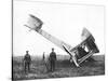 Alcock and Brown's Aeroplane after Completing the First Non-Stop Transatlantic Flight, 1919-null-Stretched Canvas