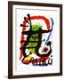 Alcohol de Menthe-Joan Miro-Framed Art Print