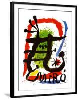 Alcohol de Menthe-Joan Miro-Framed Art Print