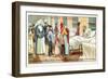 Alcoholism Is the Cause of Multiple Illnesses. an Alcohloic in a Hospital Bed Suffering the Miserie-null-Framed Giclee Print