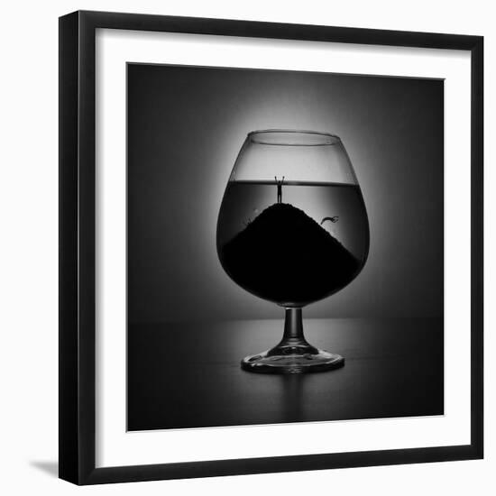 Alcoholism-Victoria Ivanova-Framed Photographic Print