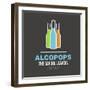 Alcopops-mip1980-Framed Giclee Print