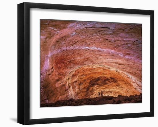 Alcove in Fiftymile Canyon I-Donald Paulson-Framed Giclee Print