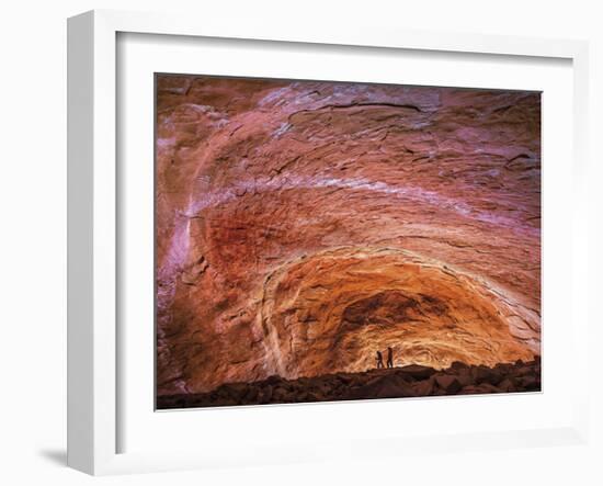 Alcove in Fiftymile Canyon I-Donald Paulson-Framed Giclee Print