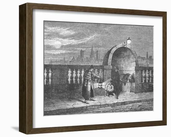 Alcove on the Old Westminster Bridge, 1897-Edward Walford-Framed Giclee Print