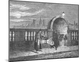 Alcove on the Old Westminster Bridge, 1897-Edward Walford-Mounted Giclee Print