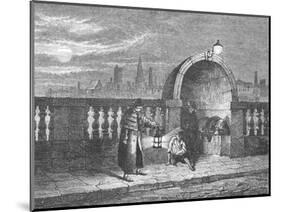 Alcove on the Old Westminster Bridge, 1897-Edward Walford-Mounted Giclee Print