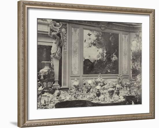 Alcove Wall of the Porcelain Porch-null-Framed Photographic Print