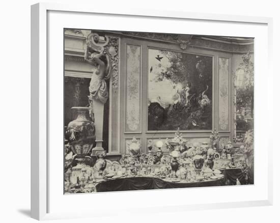 Alcove Wall of the Porcelain Porch-null-Framed Photographic Print