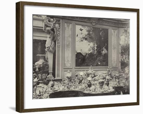 Alcove Wall of the Porcelain Porch-null-Framed Photographic Print