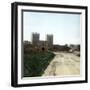 Alcudia (Island of Majorca, Balearics, Spain), the Roman Gate, Circa 1895-Leon, Levy et Fils-Framed Photographic Print