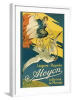 Alcyon Bicycles-null-Framed Art Print