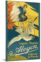 Alcyon Bicycles-null-Mounted Art Print